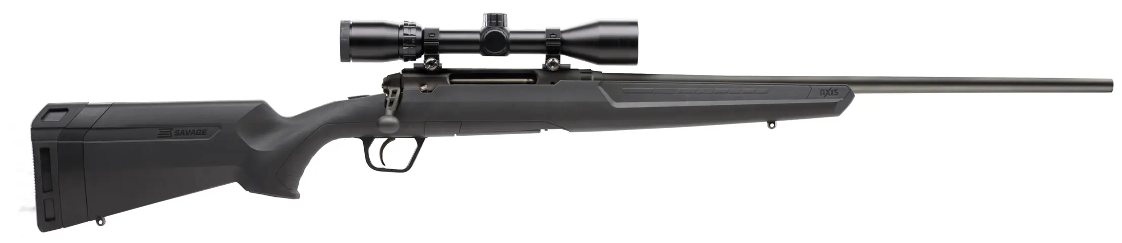 53811004 AXIS XP 223 Remington 22 inch barrel 4 Round Black with Weaver 3-9x40