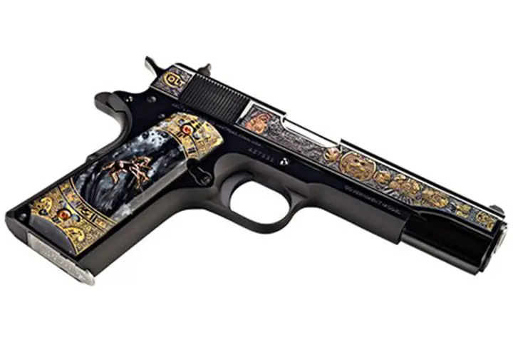 Colt 1911c Govt 38sup 5" Blue