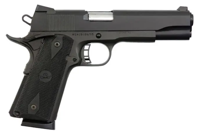 4806015514312 M1911-A1 FS Tac ROCK Standard 45ACP 5in 8Rd Black Fix Sights
