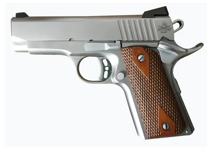 4806015518686 ROCK ISLAND ARMORY ECS 45ACP 3.63 inch barrel 7 Rounds Stainless