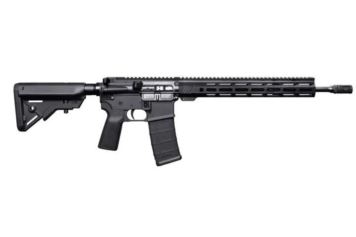 604206201171 QRC II Pro 5.56 16 inch barrel 30 Round Black Optic Ready with MLOK Handguards