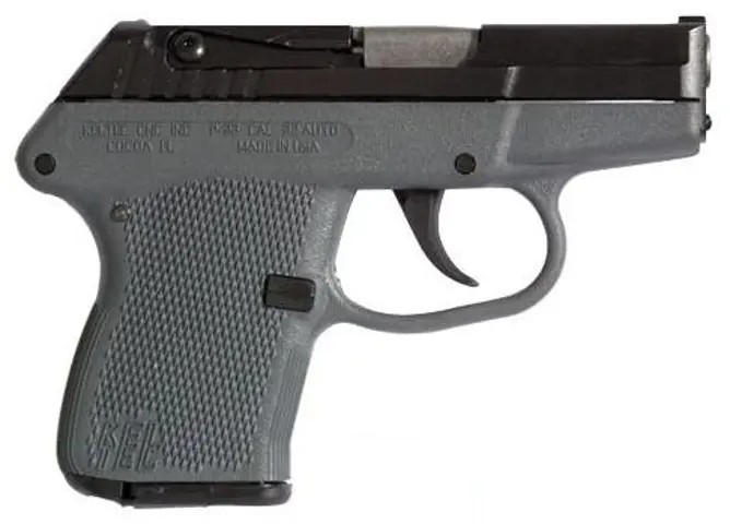 KELTEC P32 Pistol 32 Auto 2.7 Inch Barrel 7 Round with Blued Slide Gray Grip