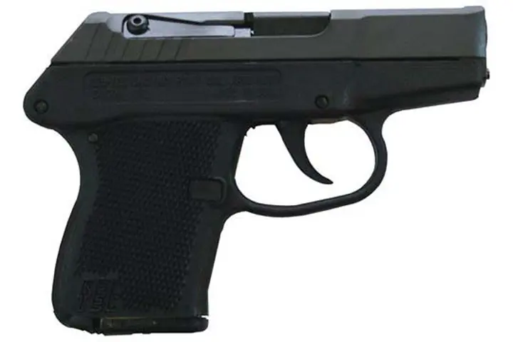 640832000726 KELTEC P3AT Pistol 380 Auto 2.7 Inch Barrel 6 Round with Parkerized Slide Black Grip
