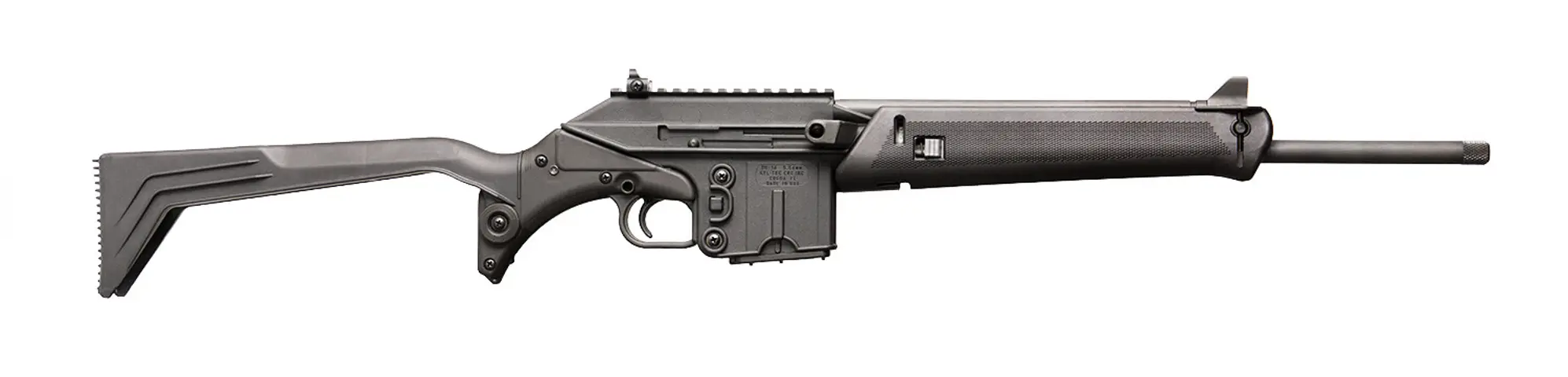 KELTEC SU16C Rifle 223 Remington 16 Inch Barrel 10 Round with Black Finish