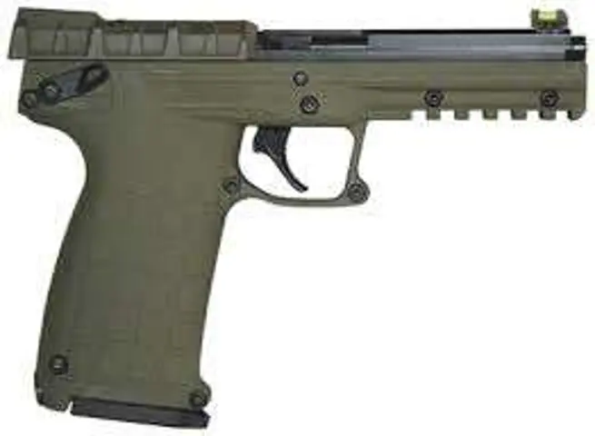 640832003307 KELTEC PMR-30 Pistol 22 Magnum 4.3 Inch Barrel 30 Round with Blued Slide Green Grip/Top Cover