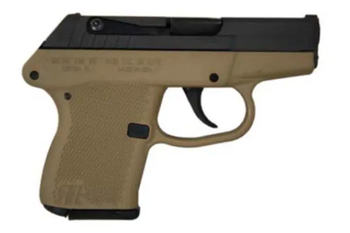 640832004533 KELTEC P32 Pistol 32 Auto 2.7 Inch Barrel 7 Round with Parkerized Slide Tan Grip