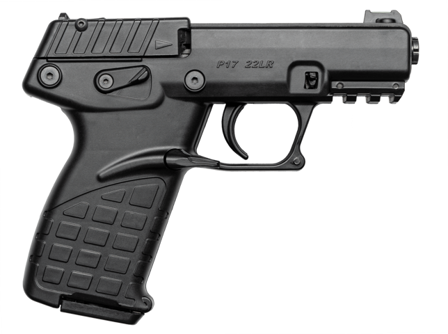 640832007909 KELTEC P17 22LR 3.8 inch barrel 16 Round Black