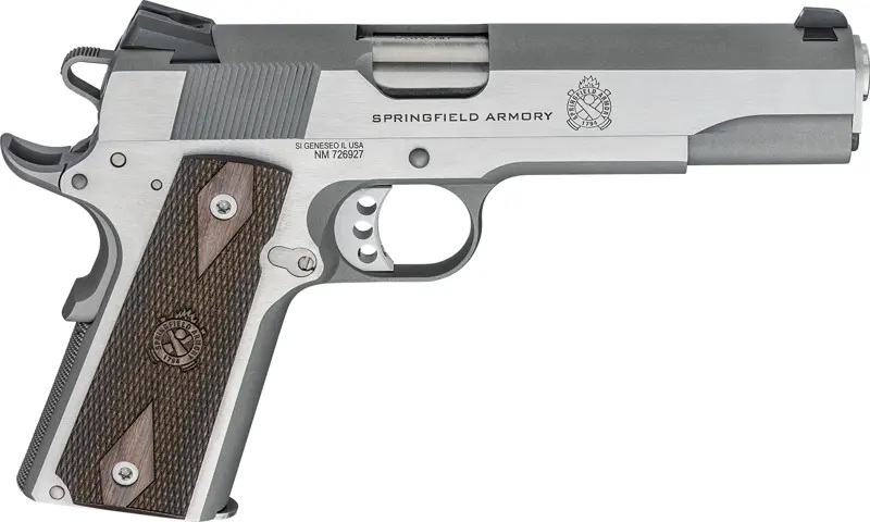 706397943592 Garrison 1911 9MM 5 inch barrel 9 Round Stainless