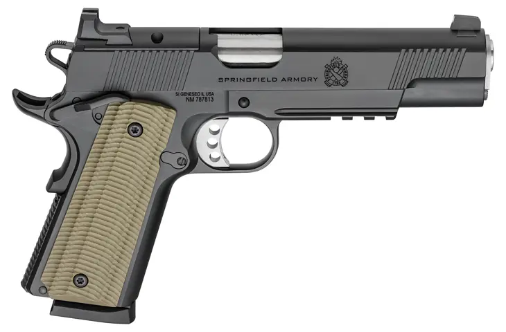 706397964498 1911 Operator Aos 9mm Luger 5'' Bbl (2)9rd Mags Black