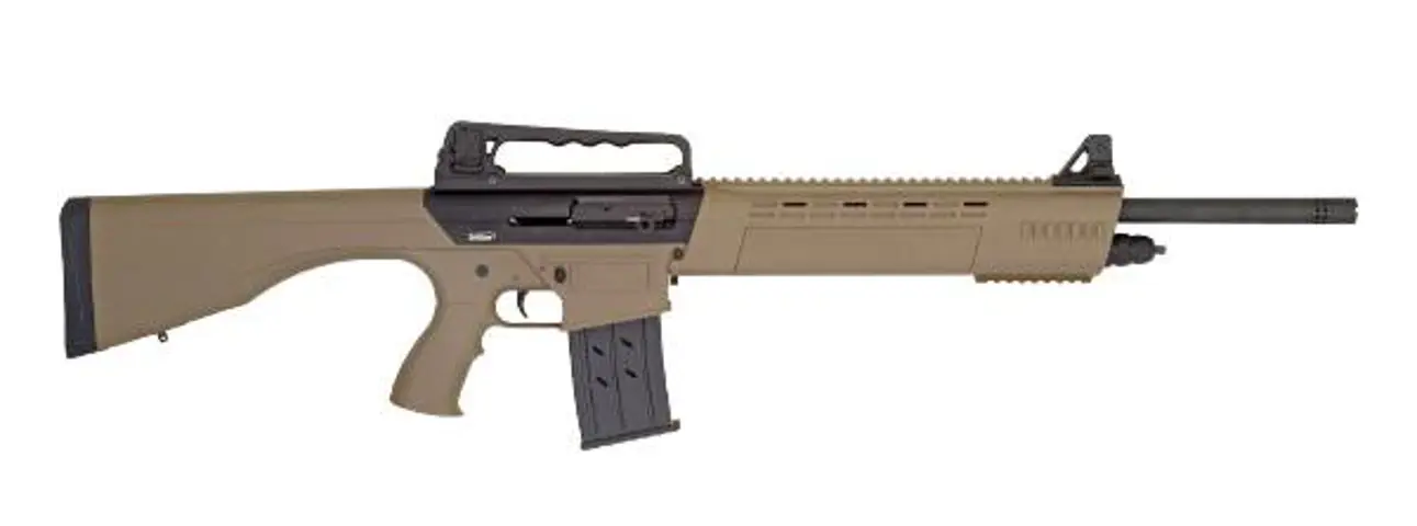 KRX Tactical 12 Gauge 20 inch barrel 5 Round Flat Dark Earth