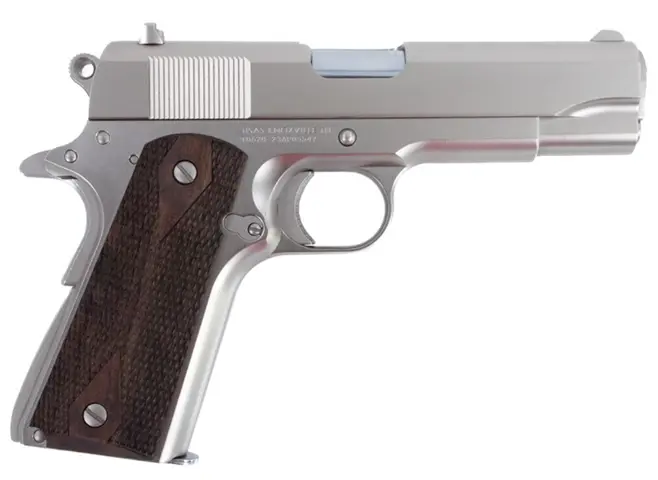 723551440551 Sds 1911a1 Tc 45m Pistol 45 Acp 4.25 In. Nickle 7 Rd.