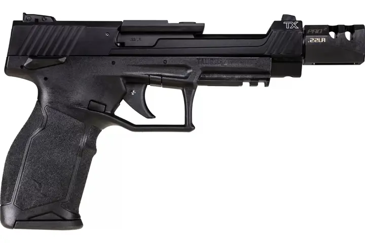 TX22 Competition 22LR 5.4 inch barrel 16 Round Black with Compensator