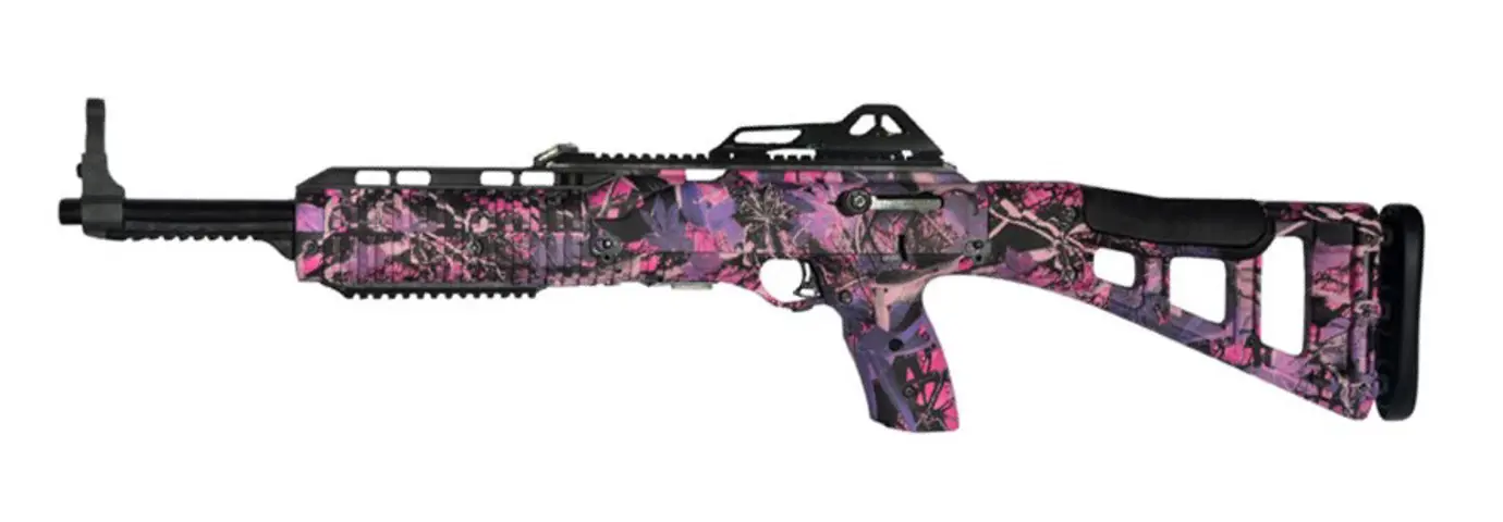 380TS 380ACP 10 Round 16.5 inch Pink Camo