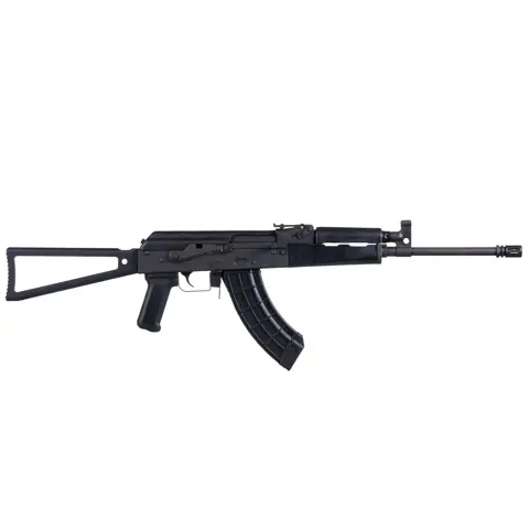 787450662605 VSKA Trooper 7.62x39 16 inch barrel 30 Round Black with Steel Triangle Stock and Polymer Forend