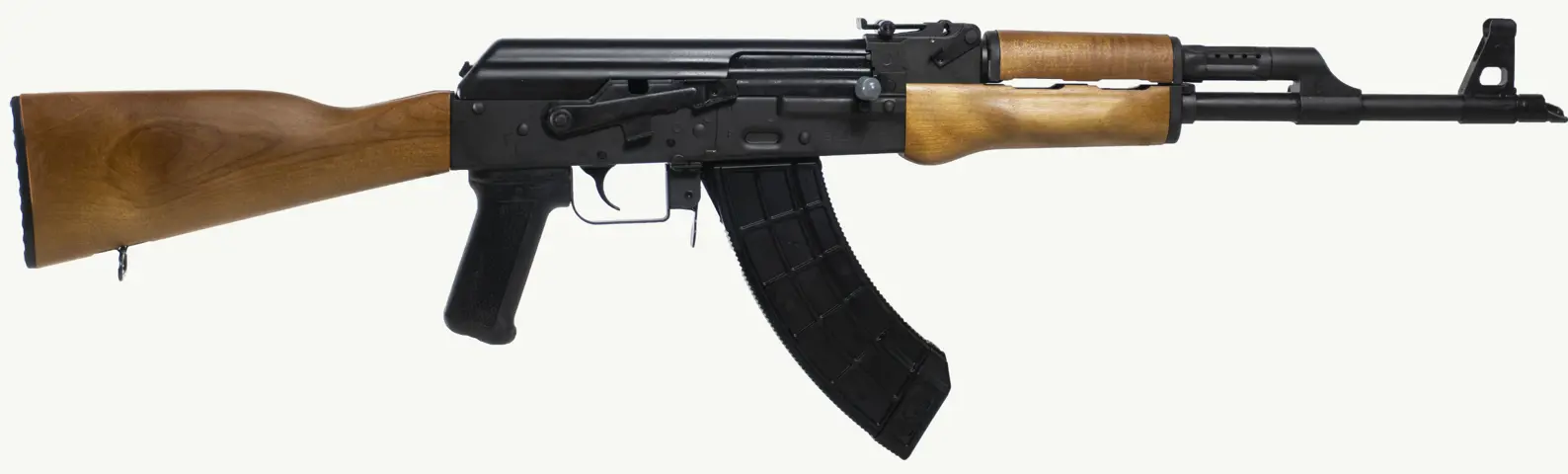 BFT47 Essential 7.62x39MM 16 inch barrel 30 Round Black with Walnut Furniture