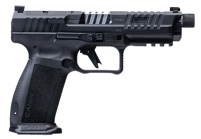 787450810969 METE SFX Pro 9MM 5 inch barrel 20 Round Black Optic Ready