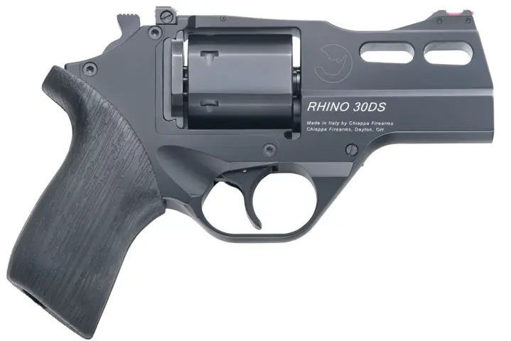 8053800940054 Rhino 357 Mag 3in 6 Rounds Black Fiber Optic Sights