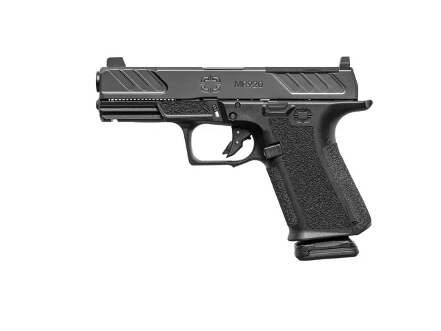 810013439236 MR920 Foundation Series 9MM 4 inch barrel 15 Round Black Optic Ready