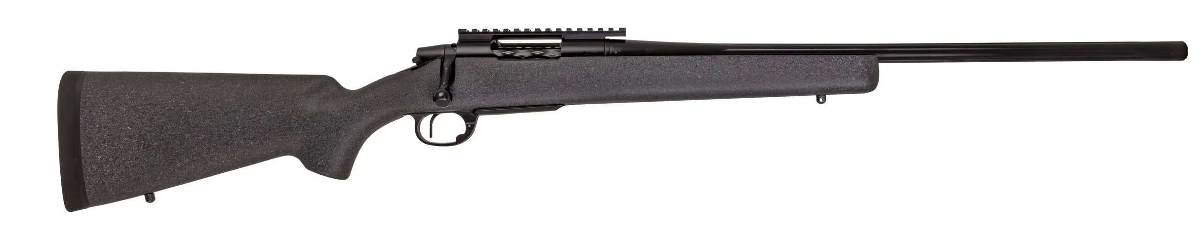 700 Alpha Hunter 30-06 Springfield 24 inch 4Round Right Hand Gray Speckled Stock Satin Black Finish