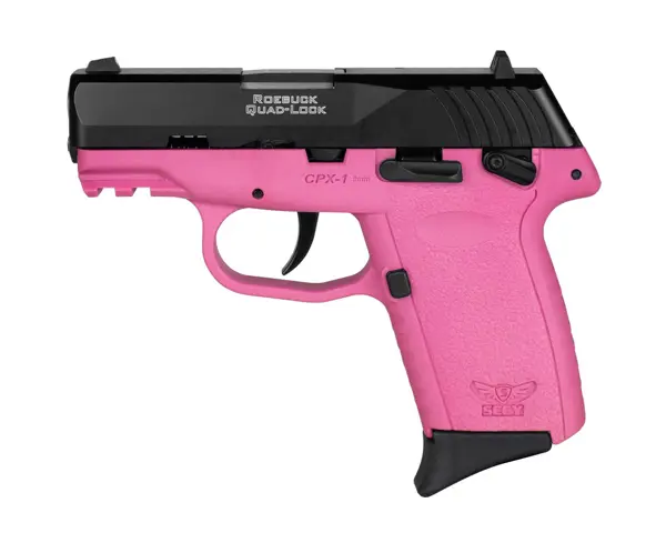 810099570014 CPX1 G3 9mm 3.1 inches 10 Rounds Black Slide Pink Frame Manual Safety