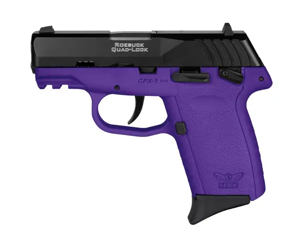 810099570021 CPX1 G3 9mm 3.1 inches 10 Rounds Black Slide Purple Frame Manual Safety