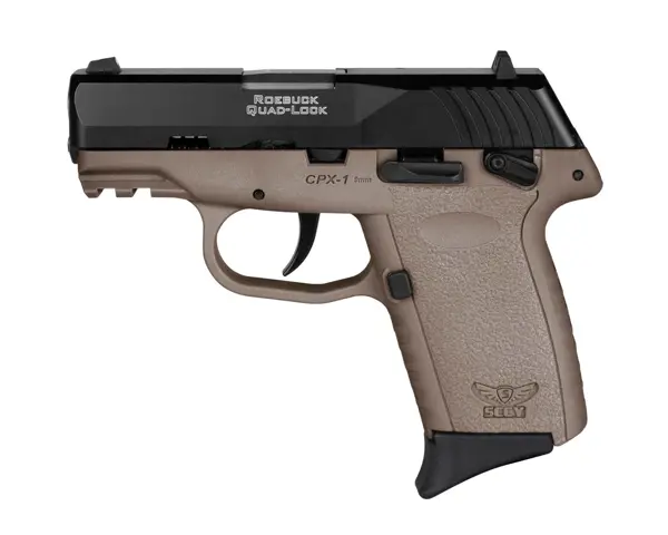 810099570069 CPX1 G3 9mm 3.1 inches 10 Rounds Black Slide Dark Earth Frame Manual Safety