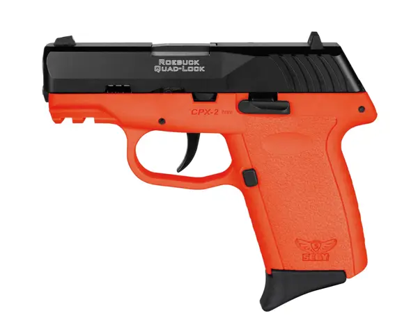 810099570199 CPX2 G3 9mm 3.1 inches 10 Rounds Black Slide Orange Frame
