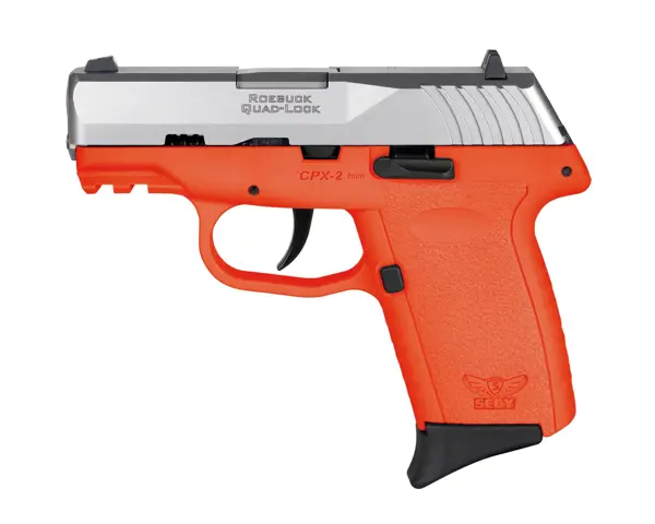 810099570397 CPX2 G3 9mm 3.1 inches 10 Rounds Stainless Steel Slide Orange Grip