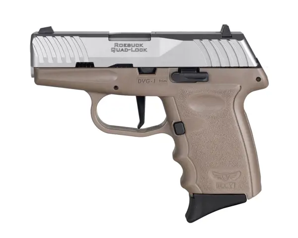 DVG1 9mm 3.1 inches 10 Rounds Stainless Steel Slide Dark Earth Grip