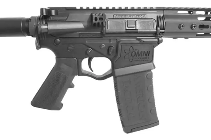 AMERICAN TACTICAL OMNI HYBRID MAXX RIA P3P 300 Blackout 7.5 inch barrel Black 7inch Keymod Alpha Stock Nano Parts Kit