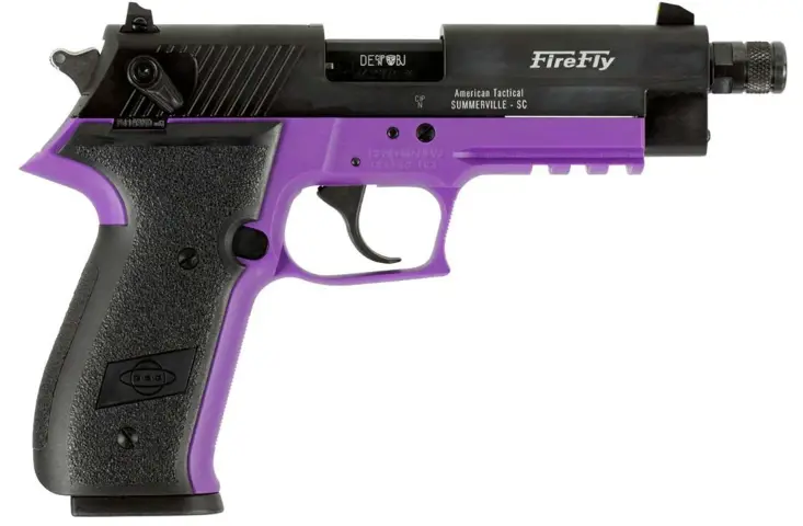 819644022060 FIREFLY HGA .22LR 4.9 inch barrel 10 Round Purple with Threaded Barrel
