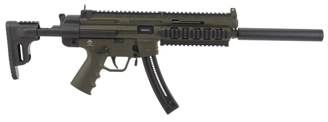 819644025122 GSG 16 22 LR 16.25 inch 22 Round Green