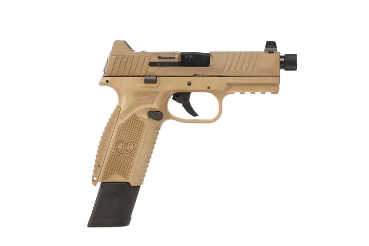 FN 509 Tactical 9MM 4.5 inch barrel 24 Round Flat Dark Earth with Night Sights