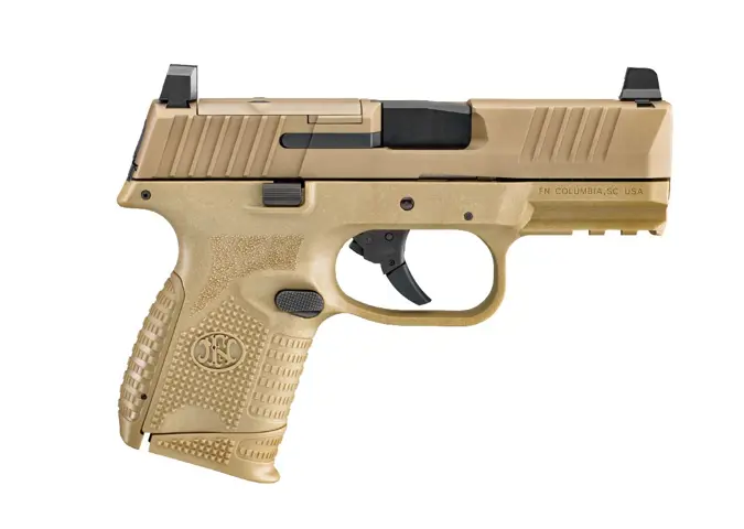 845737010911 FN 509 Compact MRD 9MM 3.7 inch barrel 15 Round Flat Dark Earth