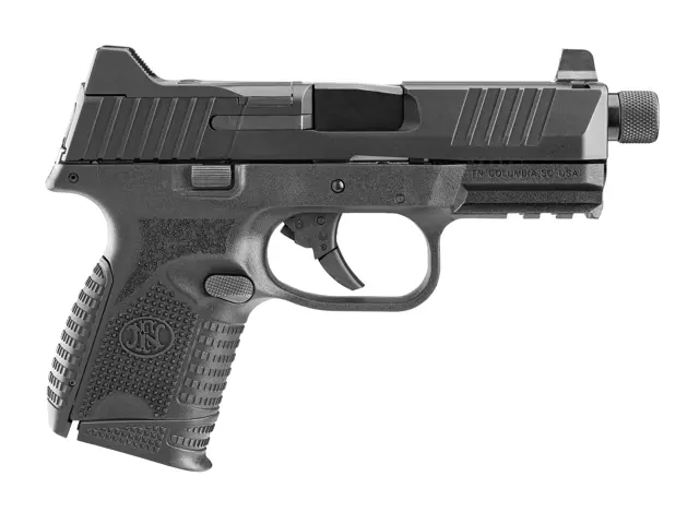 845737012144 FN 509 Compact Tactical 9MM 4.32in 24 Round Black with Threaded Barrel