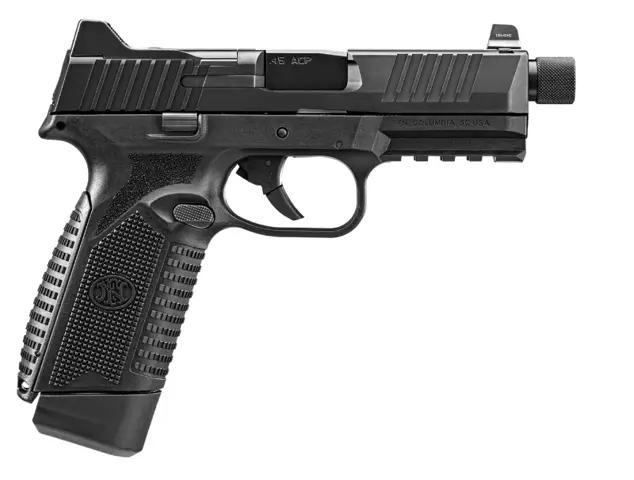 73333279 FN 545 Tactical 45ACP 4.71 inch barrel 18 Round Black with Night Sights