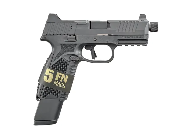845737016791 509 Tactical 9MM 4.5 inch barrel 17 Round Black with 5 Magazines